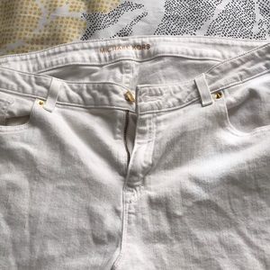 Michael Kors white jeans